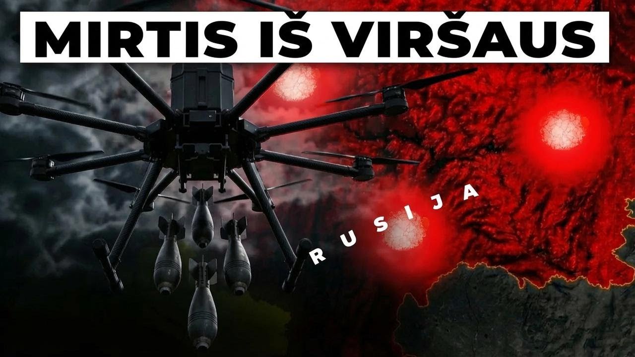 Ukraina paleido galingą ginklą į orą – rusų kariams nebėra kur slėptis!