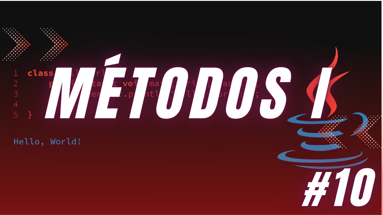 Aprende JAVA desde CERO #10 | Introducción a los métodos
