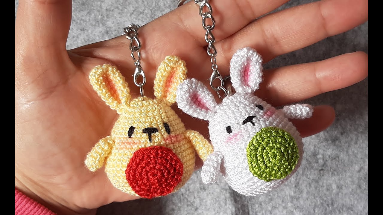#ارنوب_ميداليه_اميجرومى🐰🐇#Rabbit amigurumi medal