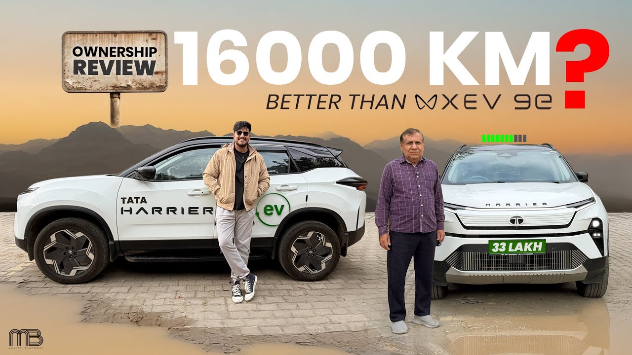 Tata Harrier EV Empowered 75 Model - 16000 KM Ownership Review | Better than XEV 9E, Windsor EV?