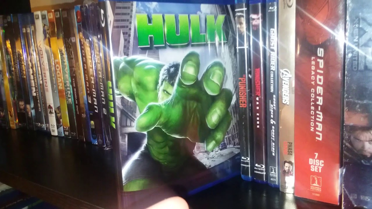 My DC/Marvel blu-ray collection (2018)