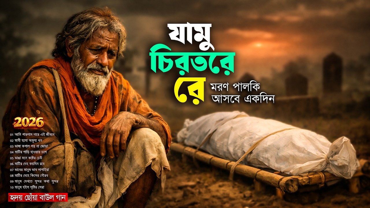 যামু চিরতরে রে | মরণ পালকি আসবে একদিন | হৃদয় ছোঁয়া কষ্টের বাউল গান | Liton Roy Baul Gaan 2026