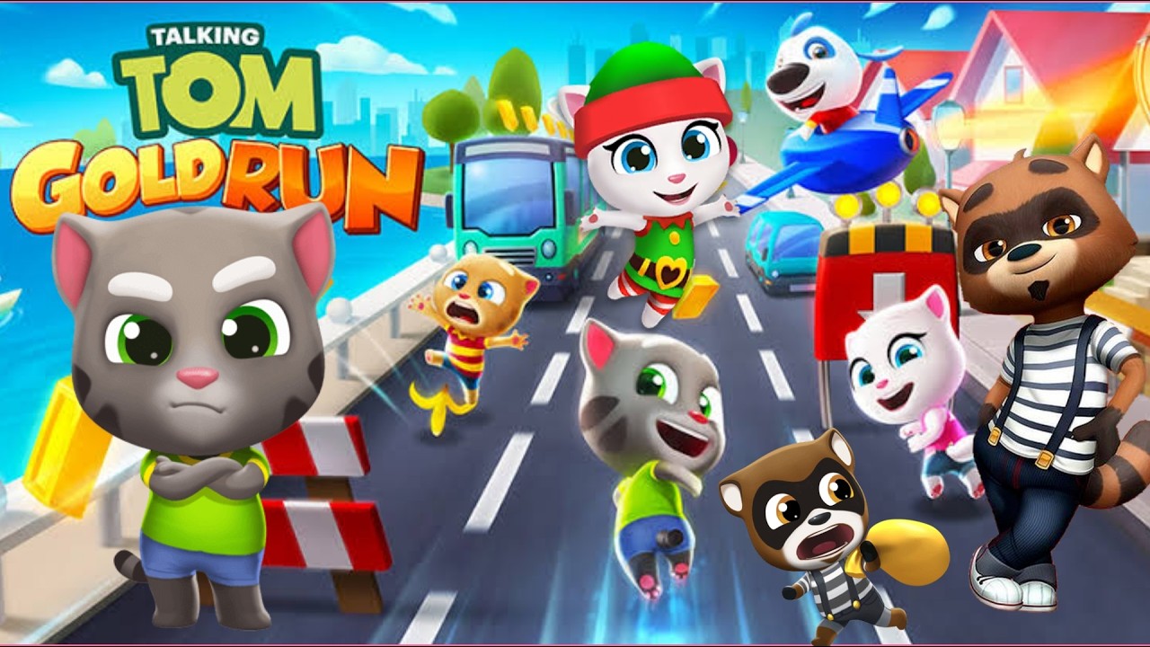 My Talking Tom GOLD RUN Nonstop Gameplay 🔴 Live Stream Gameplay #livestream