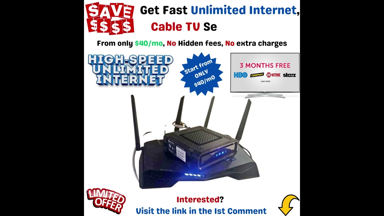 Get Affordable Internet and Cable TV services