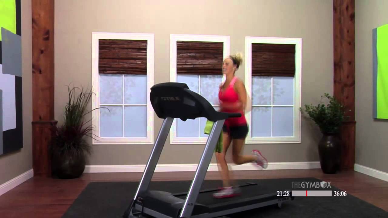 Treadmill workout video with Shelly - 60 Minutes