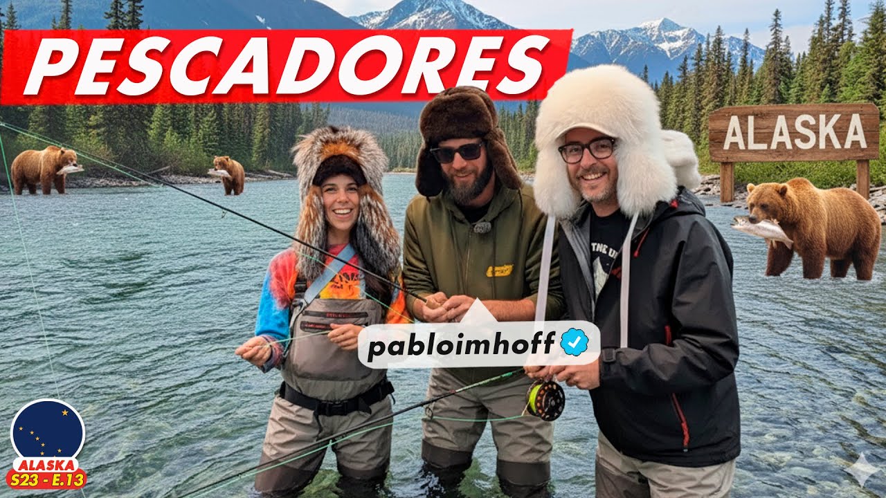 FUIMOS A PESCAR EN ALASKA CON PABLO IMHOFF 👀🎣