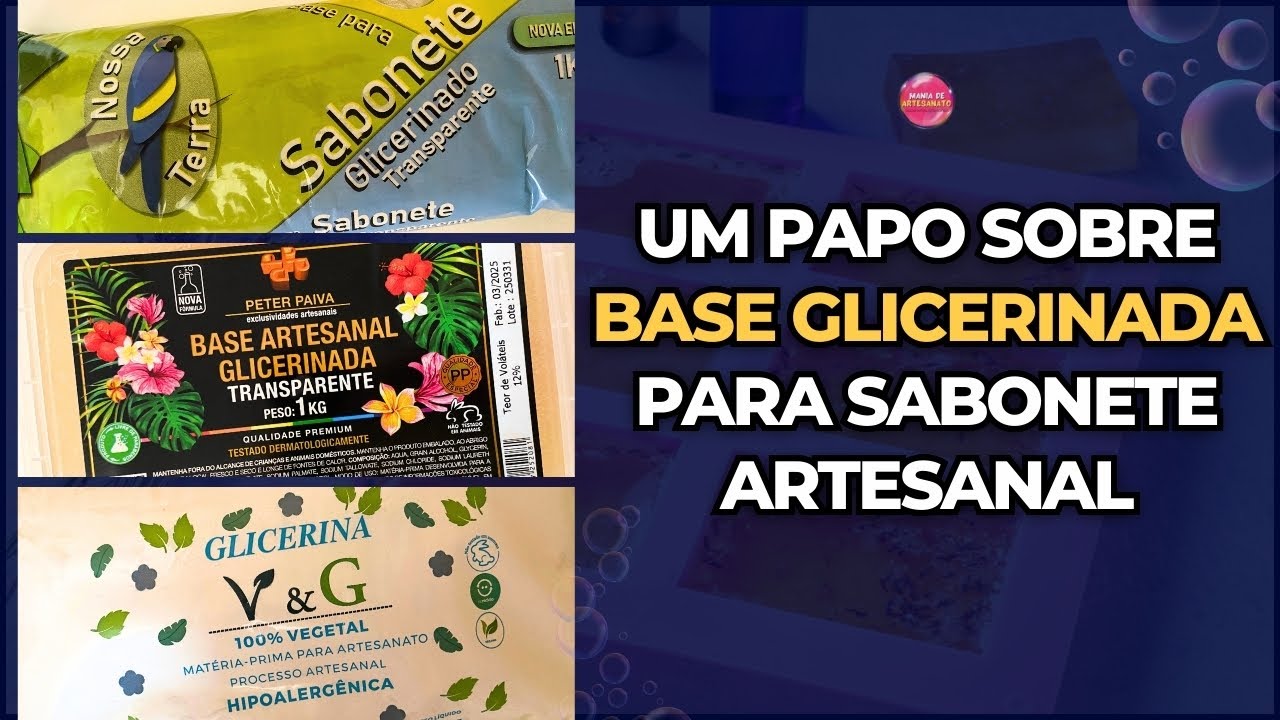 Base Glicerinada para Sabonete Artesanal