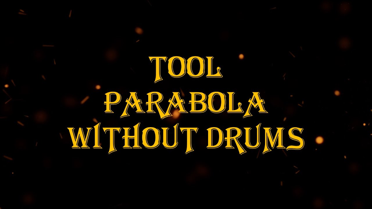 TOOL - Parabola 100 bpm drumless