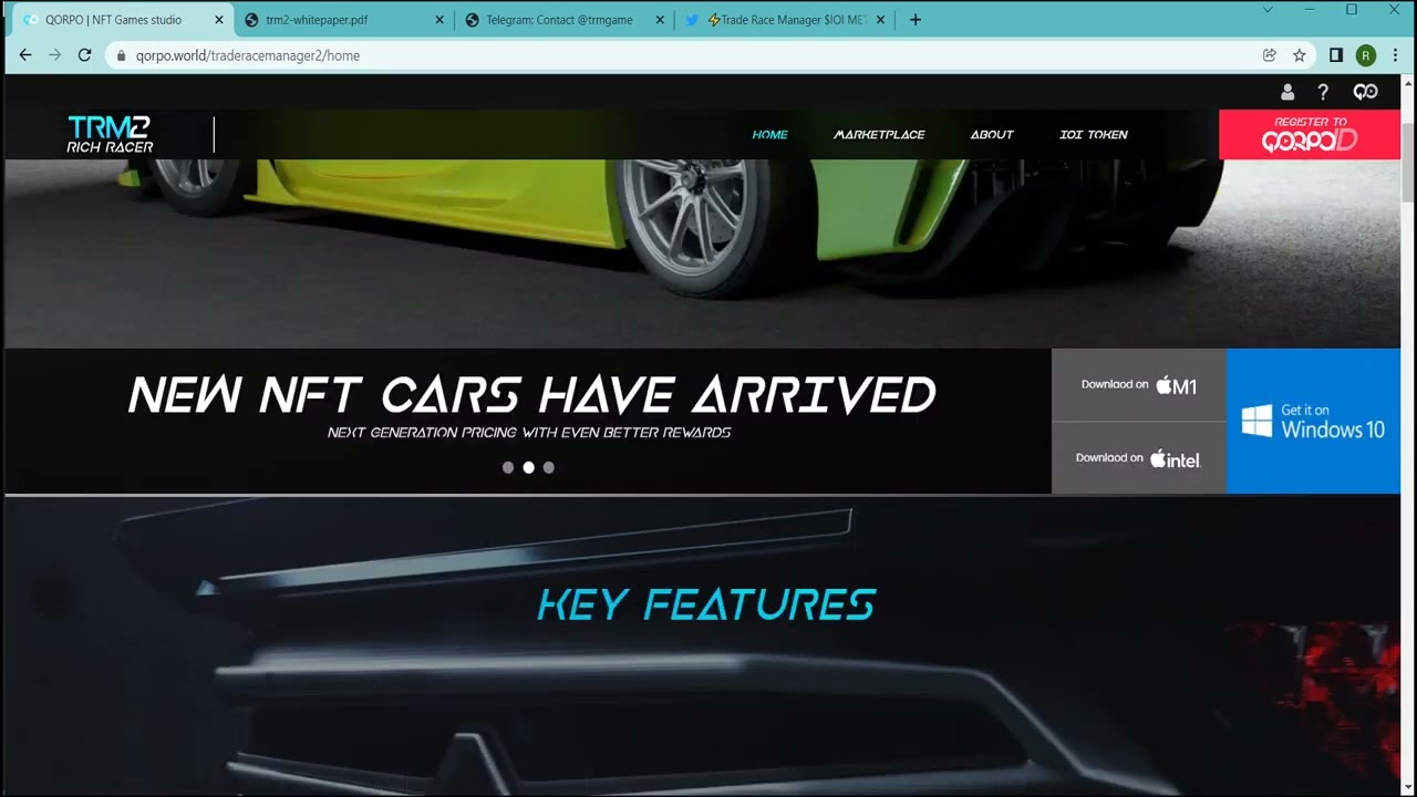 Trade Race Manager   a Blockchain network gaming platform