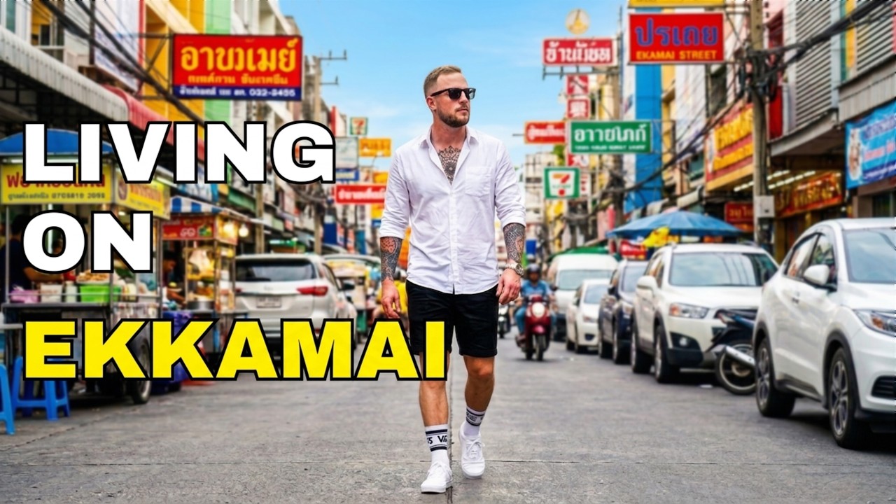 IS EKKAMAI BANGKOK'S HOTTEST NEIGHBORHOOD IN BANGKOK? CONDO TOUR AND NEIGHBORHOOD WALK 🇹🇭