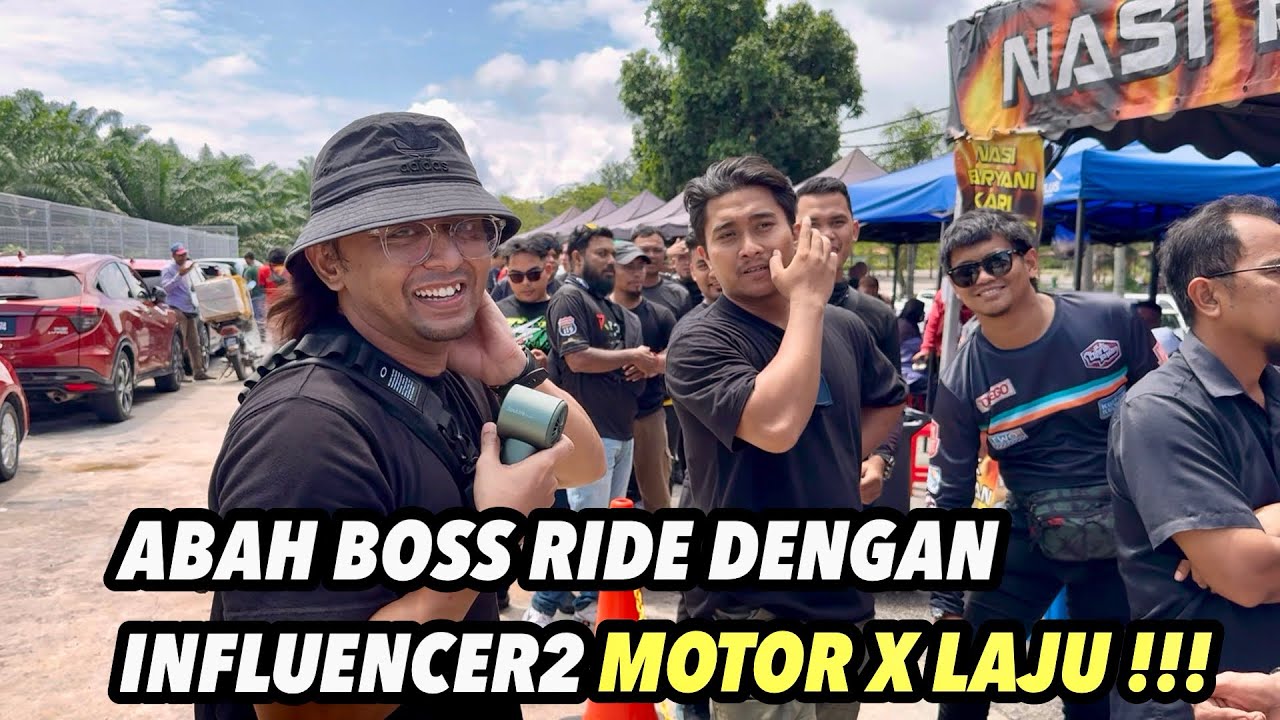 ABAH BOSS RIDE DENGAN YOUTUBER & TIKTOKERS PERGI MENCEKIK !!!