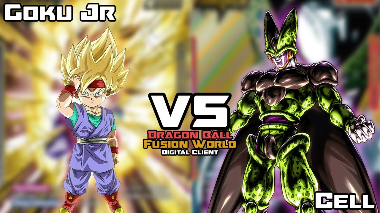 Black Goku Jr Vs Red Cell | Dragon Ball: Fusion World TCG