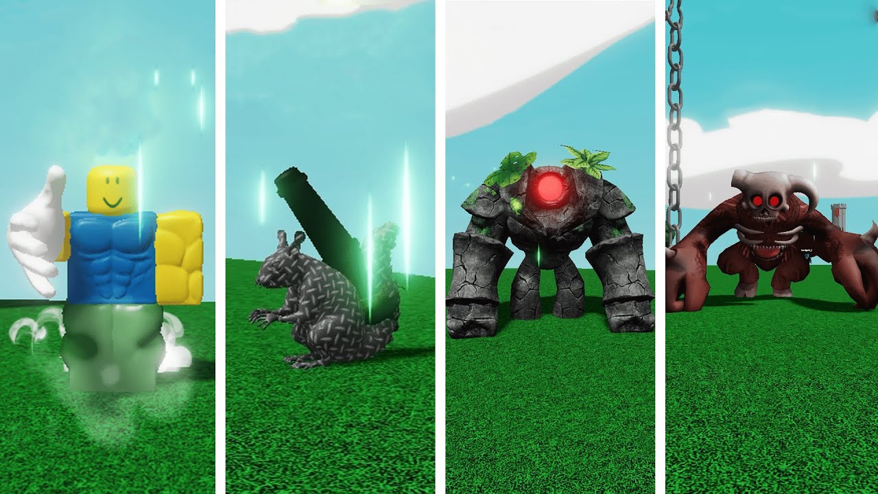 All MAX Avatars from the Avatar Glove | Roblox Slap Battles