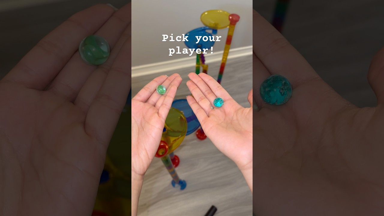 Super fast marble run #marblerun #asmr #racing