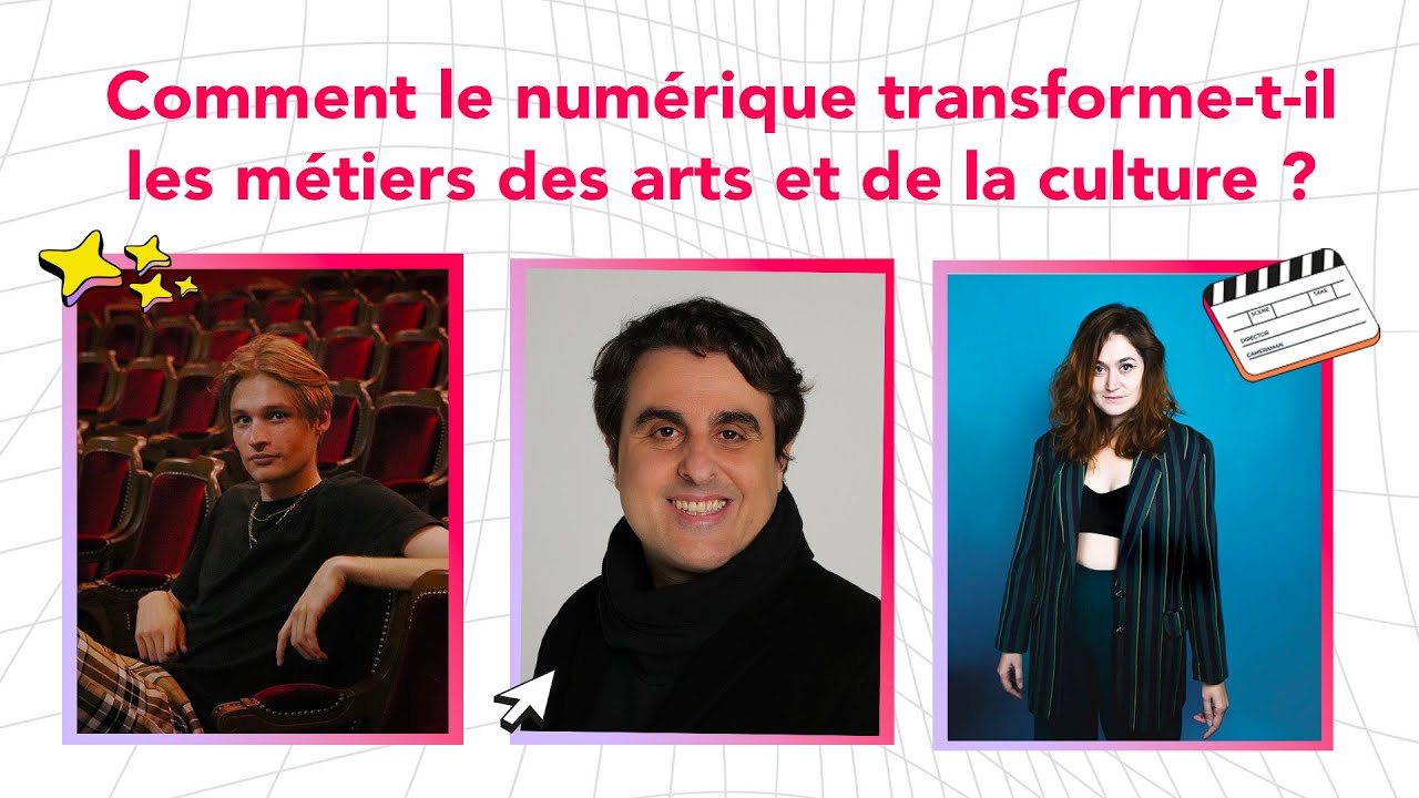 [LIVE] Comment le numérique transforme-t-il les métiers des arts et de la culture ?