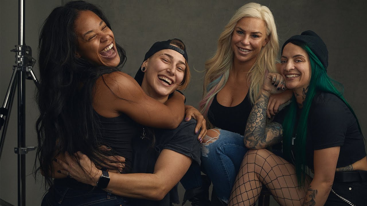 WWE Superstars remove their makeup for a candid conversation
