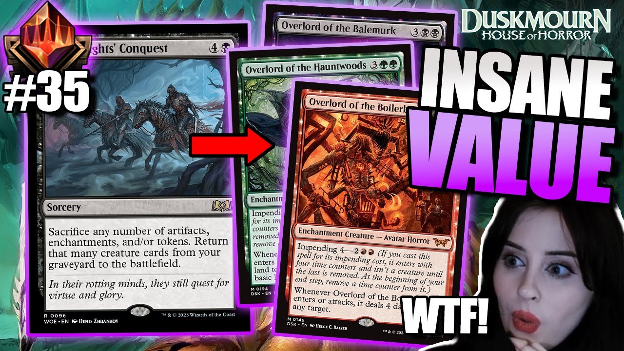 This Combo is INSANE..🤣Jund Overlord's Conquest 🔥Standard MTG Arena