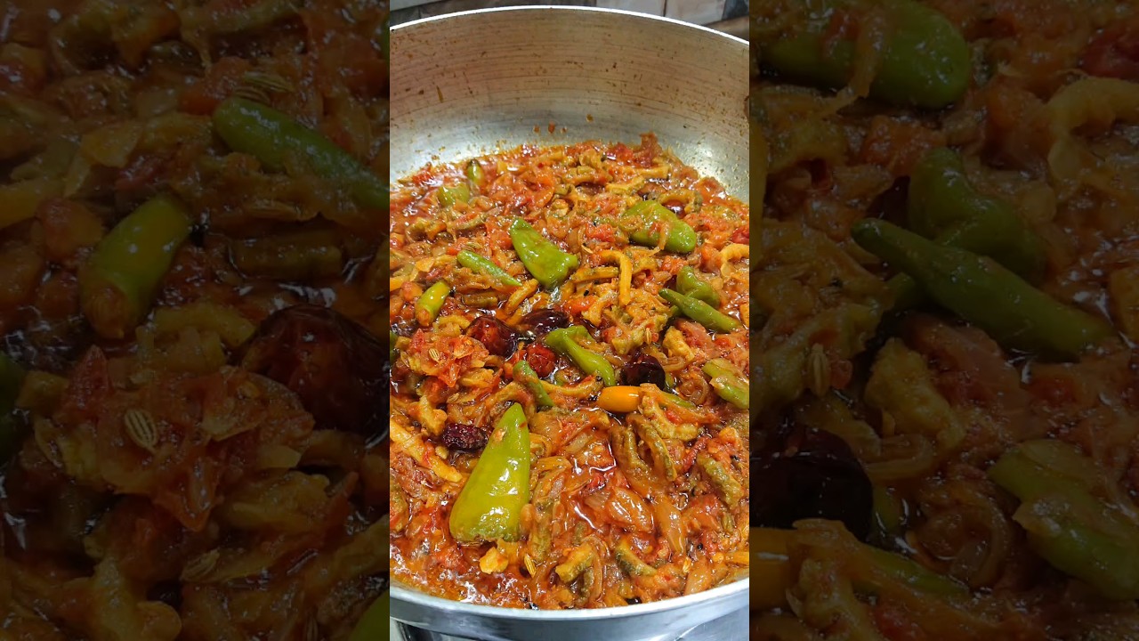 Karela Pyaz Recipe #karela #karelabhaji #karelapyaz #karelafry #shorts