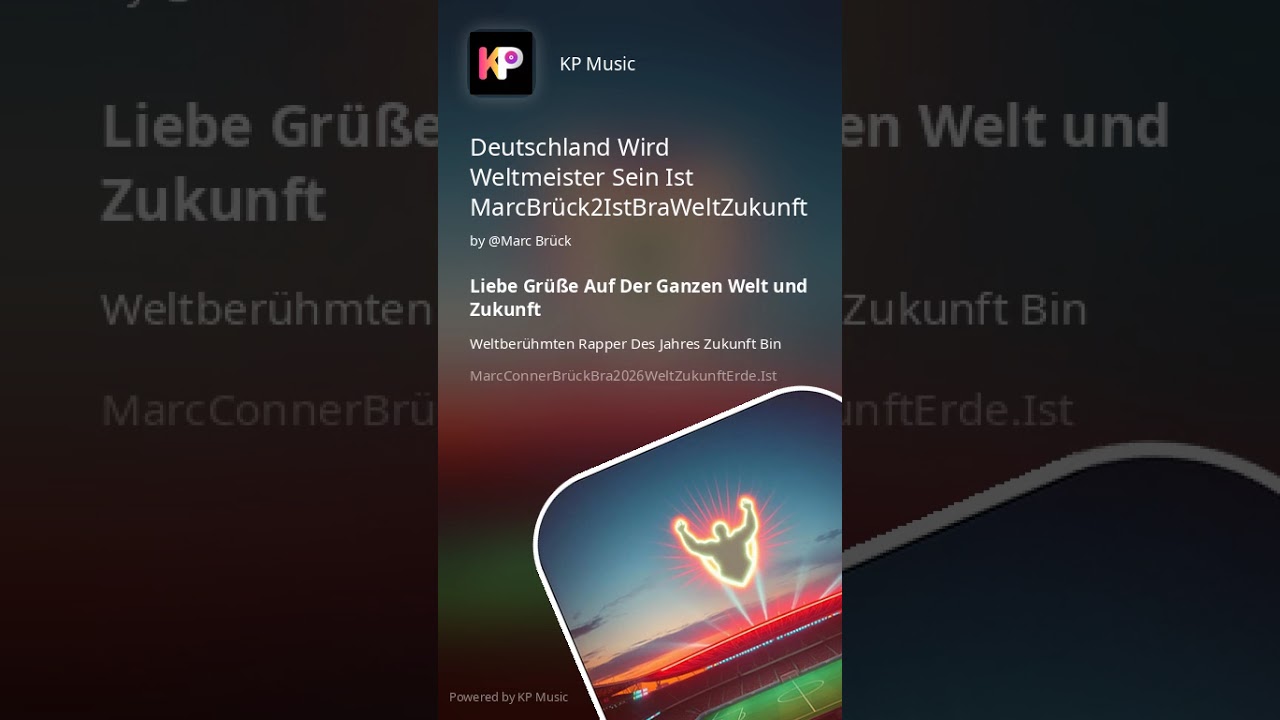 Deutschland Wird Weltmeister Sein 2026Auch SongDesJahres2026Ist OffiziellesMusikvideo 