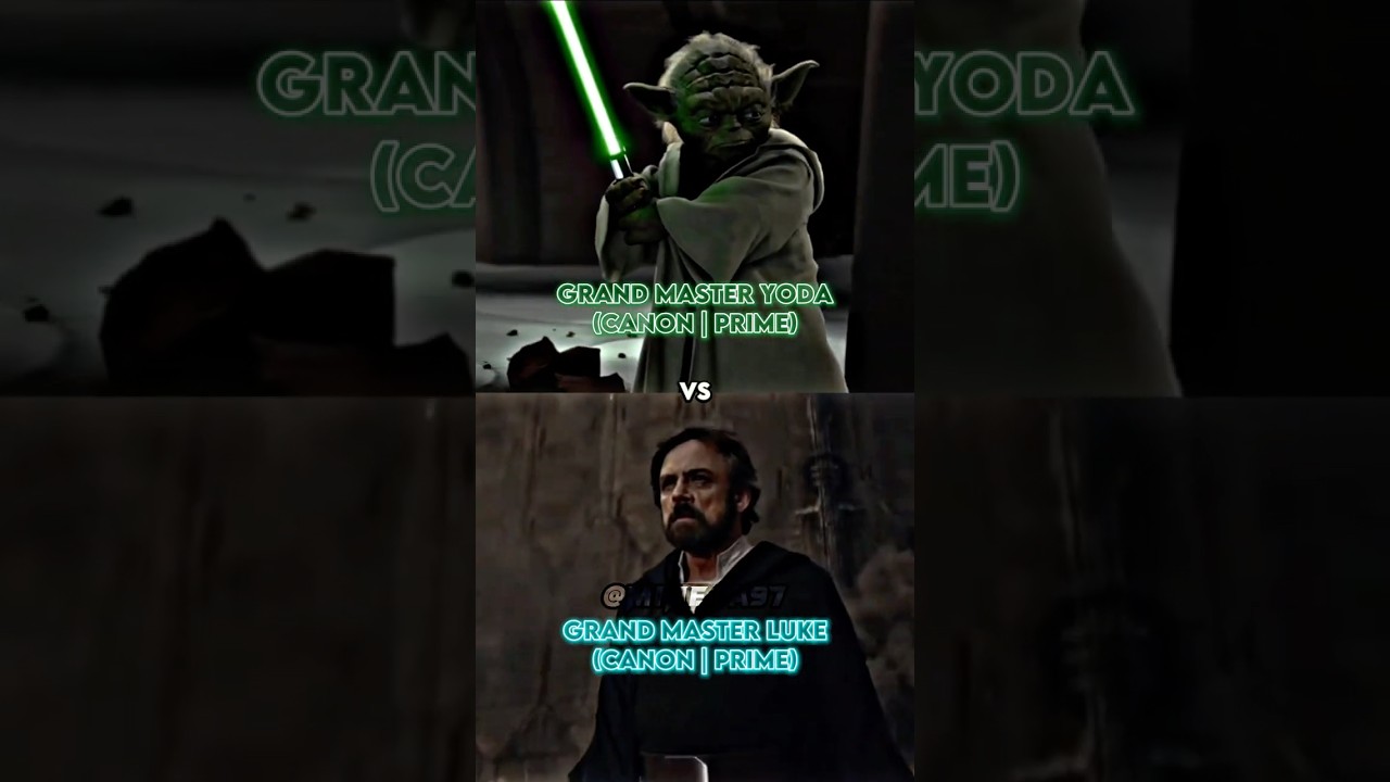 Grand Master Yoda (CANON | PRIME) vs Luke Skywalker (CANON | PRIME)