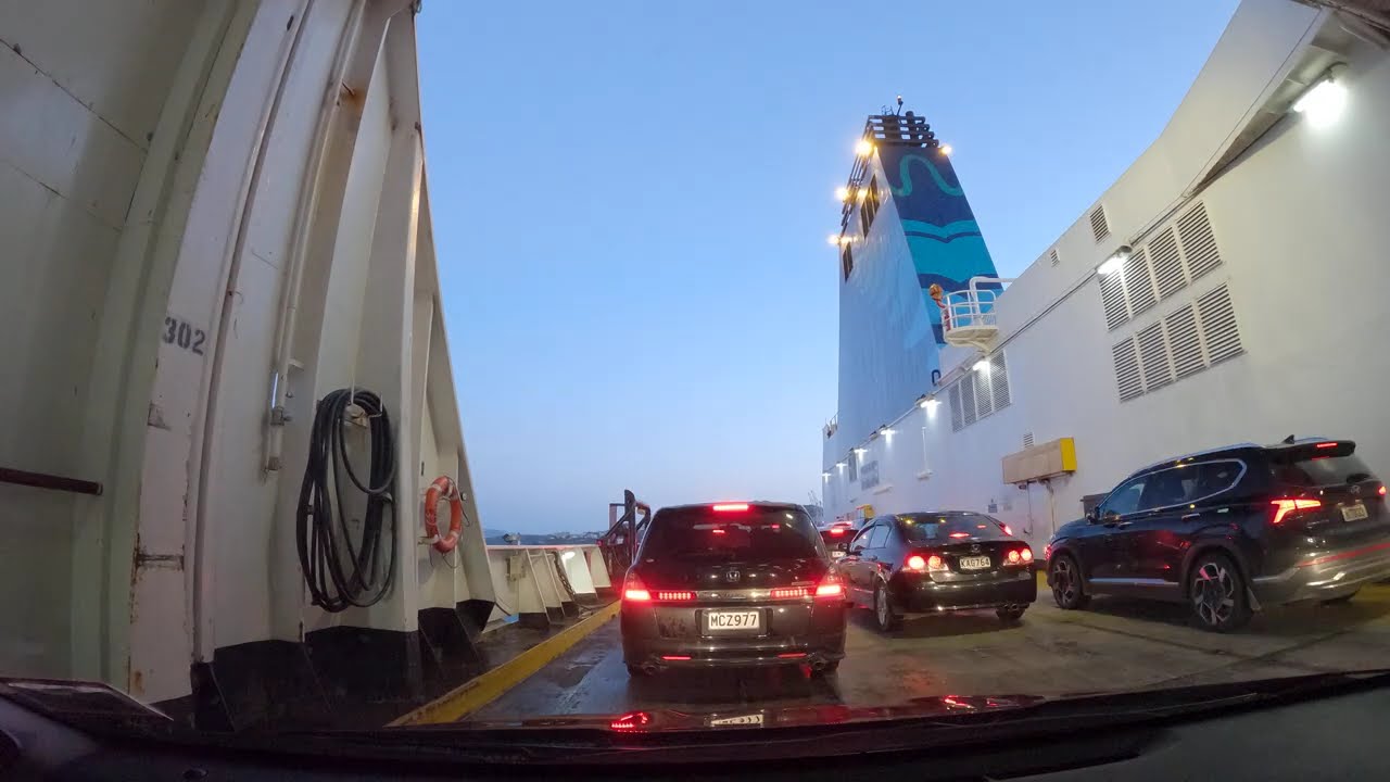 Roadtrip Archive 239 - Motunau to Wellington - New Zealand - Driving Timelapse