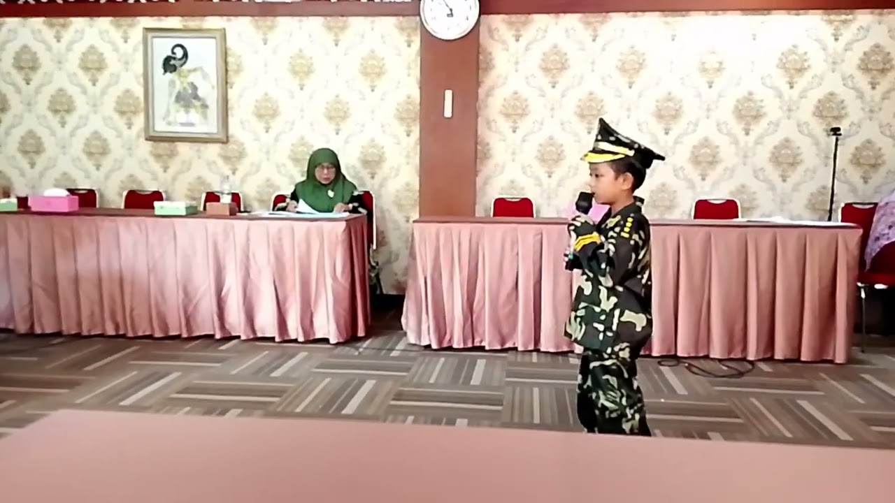 Lomba Menyanyi Solo Putra Tingkat Kabupaten 