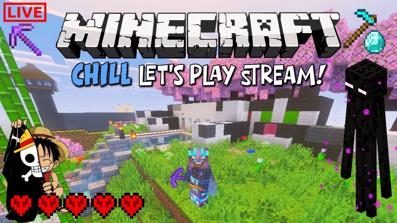 Chill Let's Play Minecraft Live Stream!