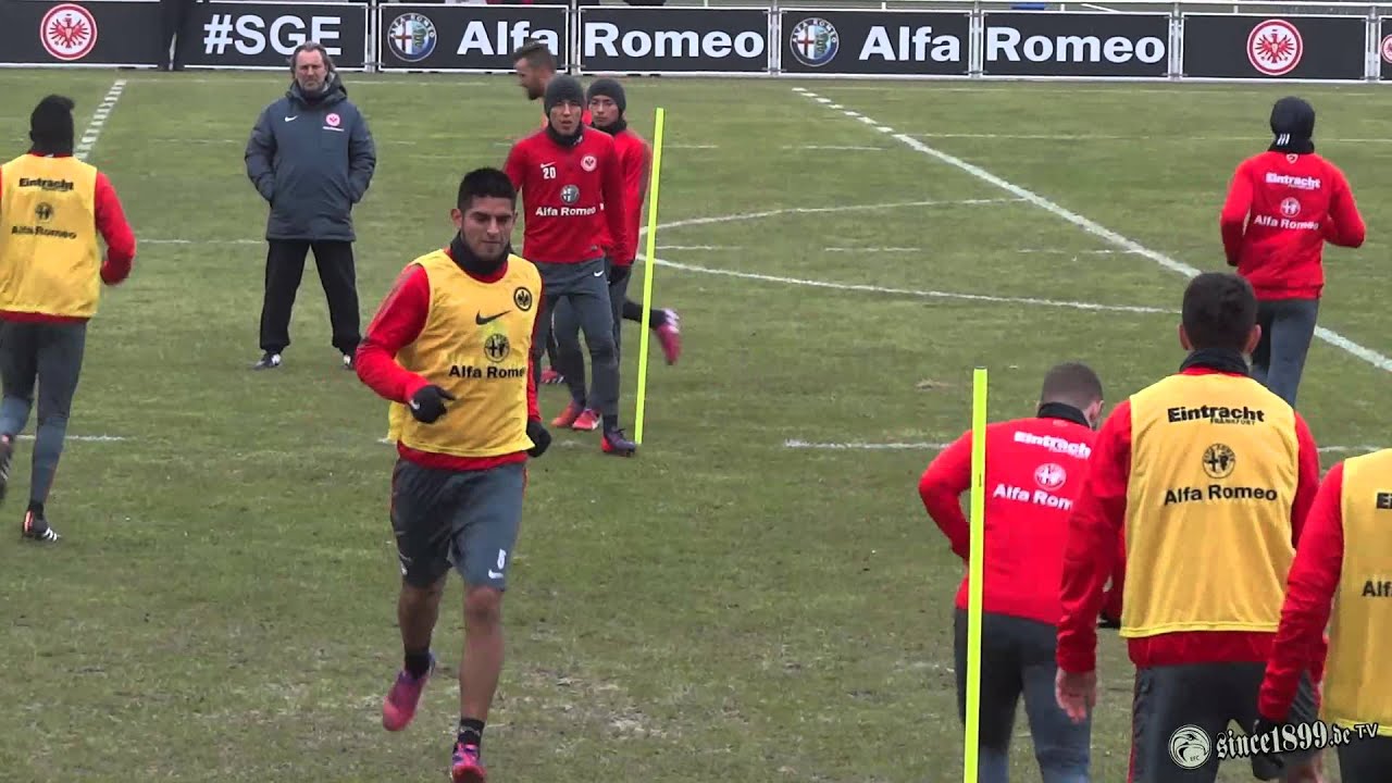 Eintracht Frankfurt Training Feb. 2015