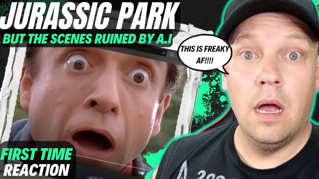 When JURASSIC PARK Scenes Get Ruined By A.I Its Actually Disturbing! [ Reaction ] | UK 🇬🇧