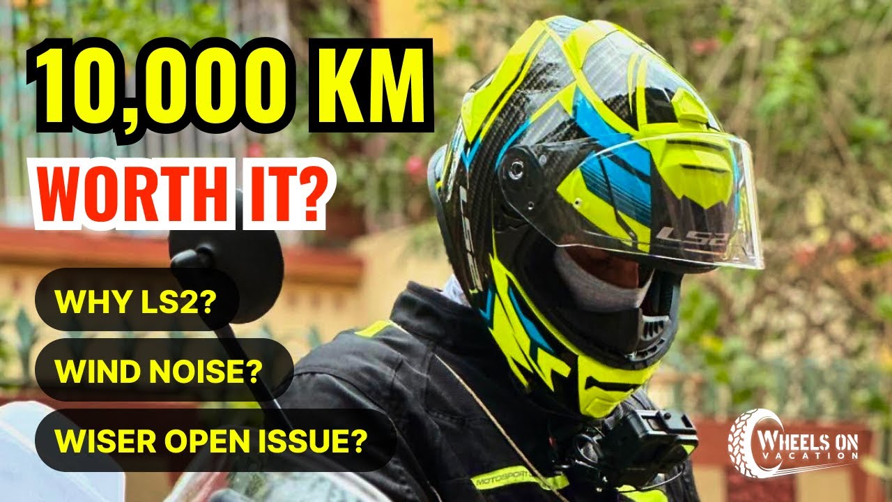 LS2 FF800 Storm2 Helmet Review After 1 Year & 10,000 KM | Comfort, Noise & Safety