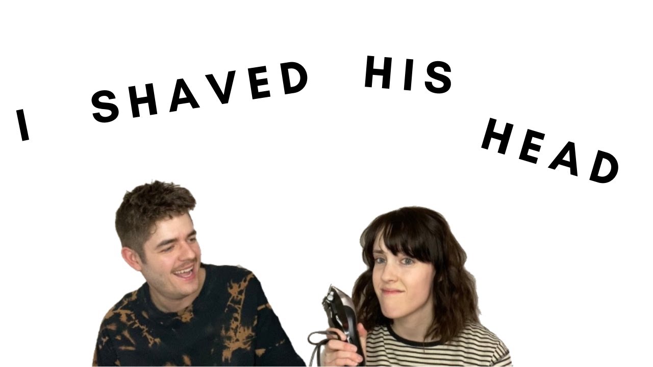 Shaving my Husbands Head at Home | Buzzcut Quarantine Haircut for Men