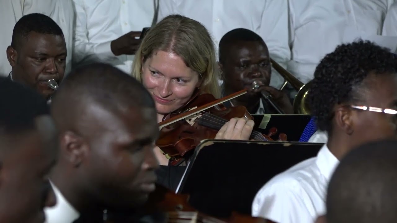 KWA NZAMBI FINAMA, L. MASON / Orchestre symphonique des enfants de Brazzaville / 14 août 2022