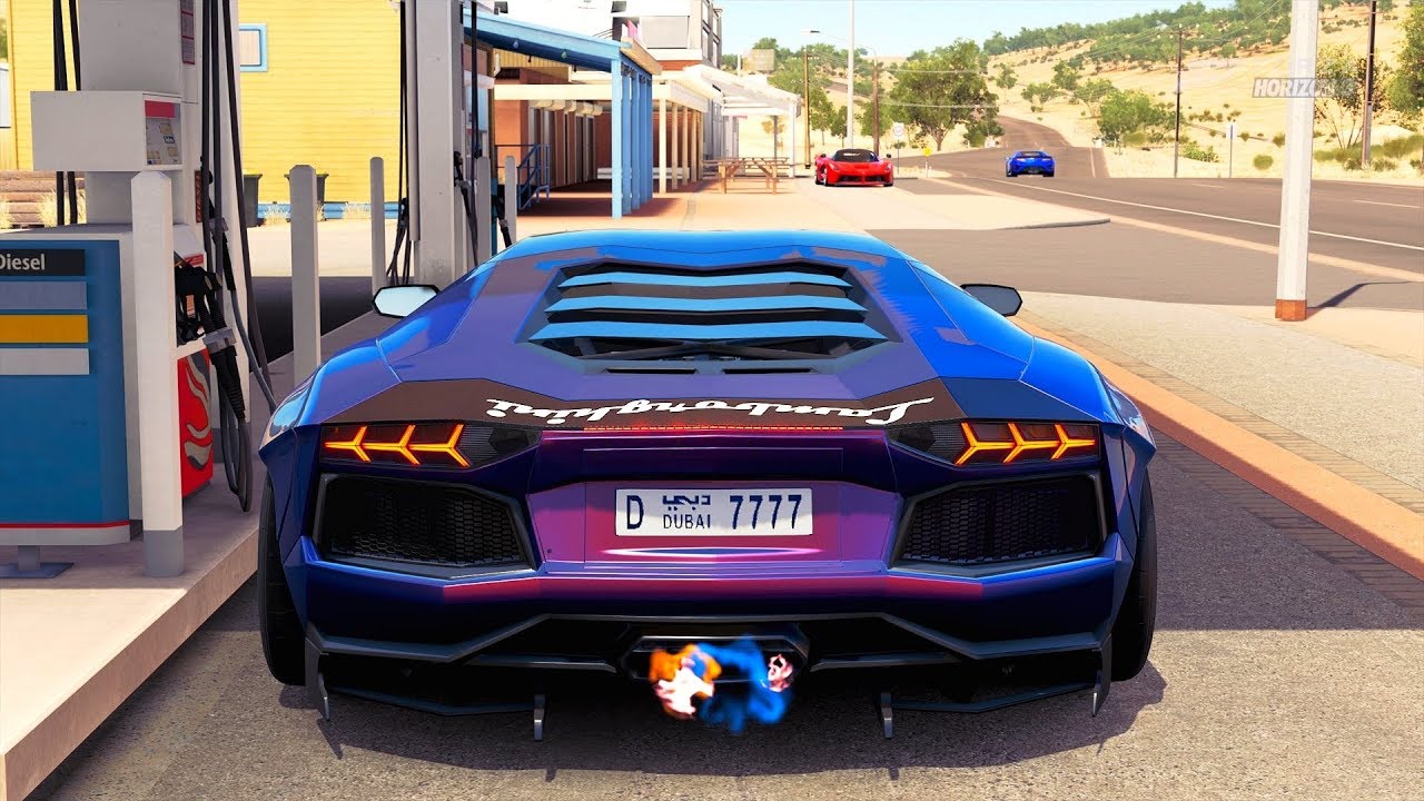 Forza Horizon 3 Lamborghini Aventador Gameplay