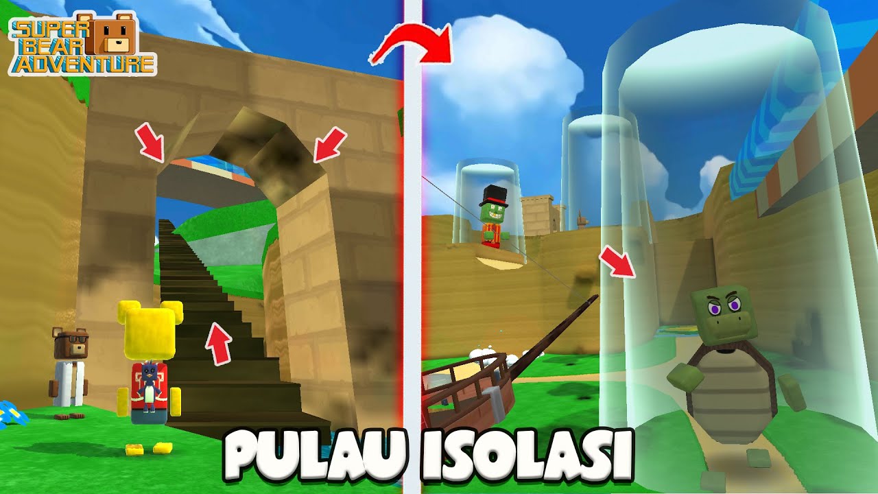 Experiment Gelas Kaca Di Super Bear Adventure ~ Zia Dereza Rizky