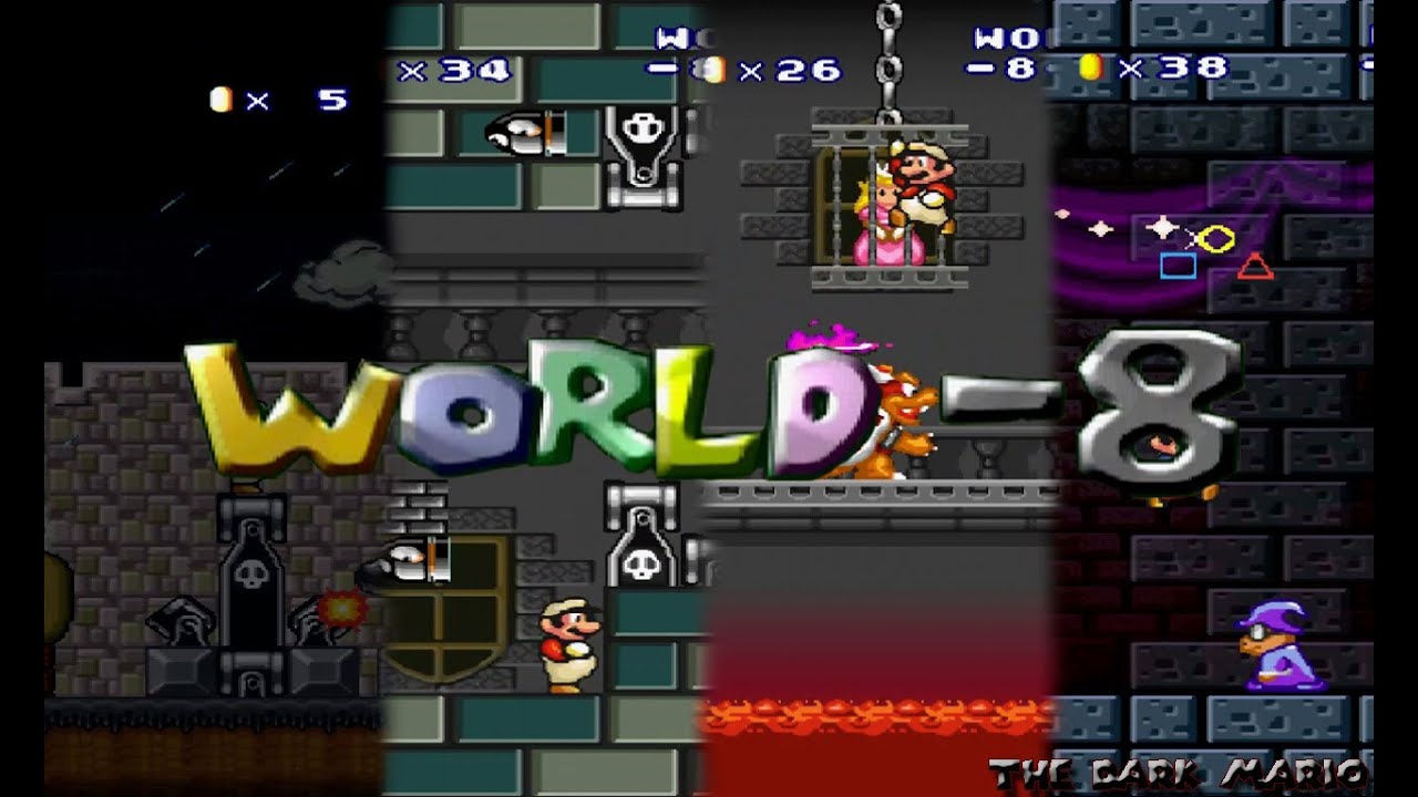 Mario Forever: Minus Worlds - World -8 by Crist1919