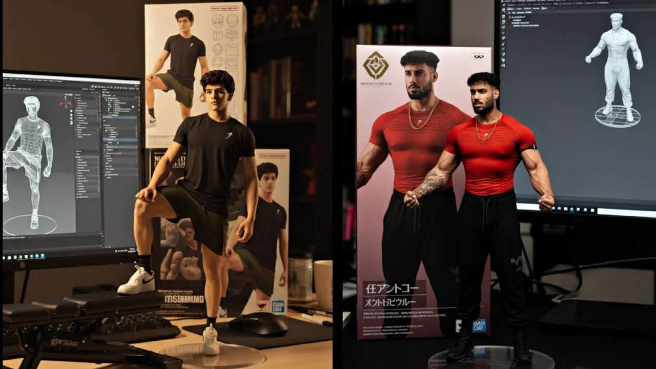 Trending Instagram Viral figurine 3D Photo Editing | Google Gemini Viral Photo Editing