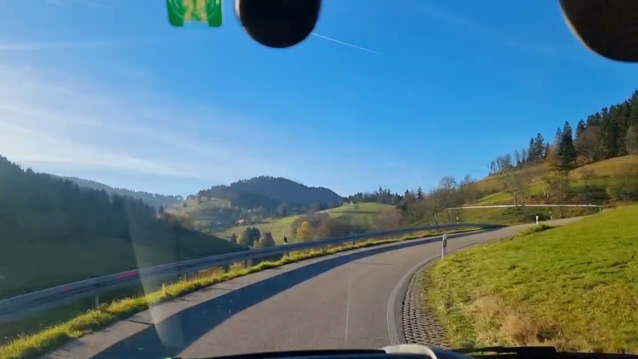 Durch Kleines Wiesental im Schwarzwald, Baden-Württemberg, Deutschland