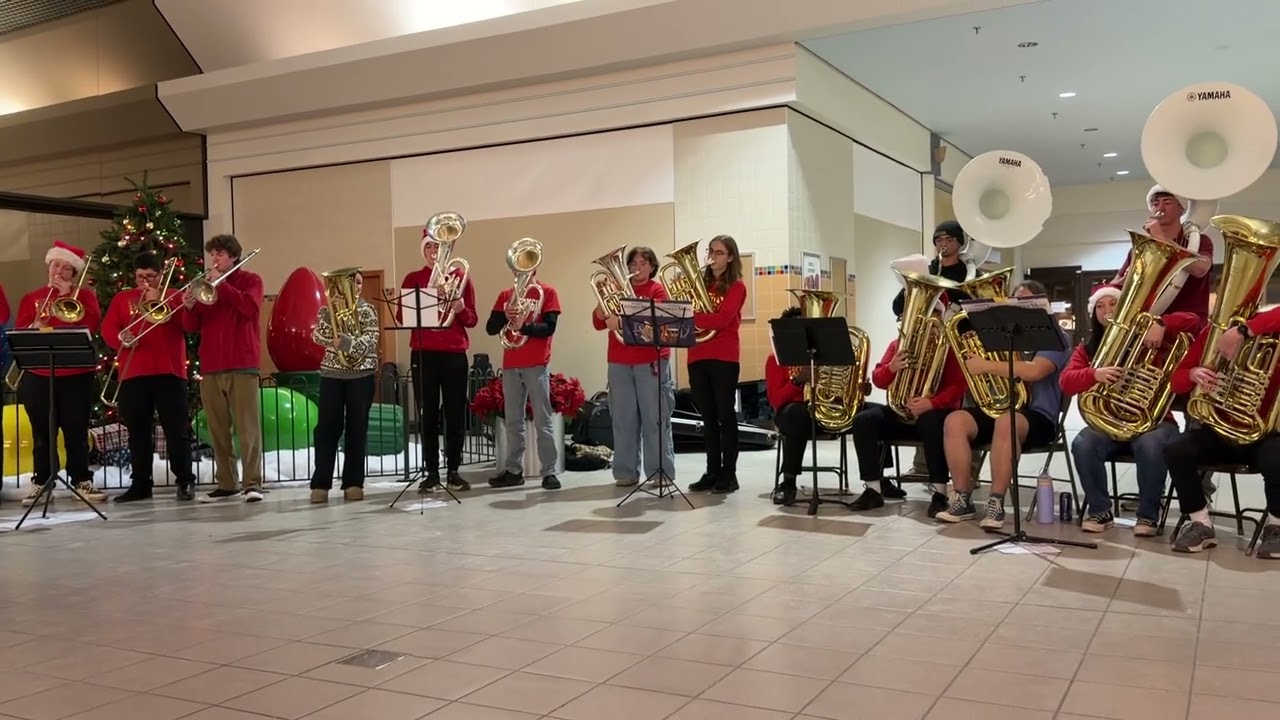 2025 12 22 Lincoln Alumni Band at Valley View Mall Part 6 🎄🎺 | Concerts and Performances