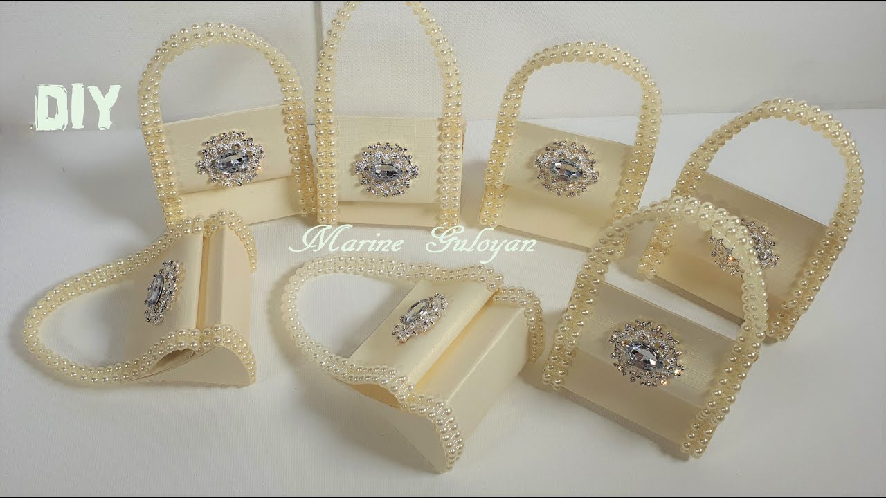 Роскошные бонбоньерки шанель 2 Bonbonniere Chanel #Marine_DIY_Guloyan