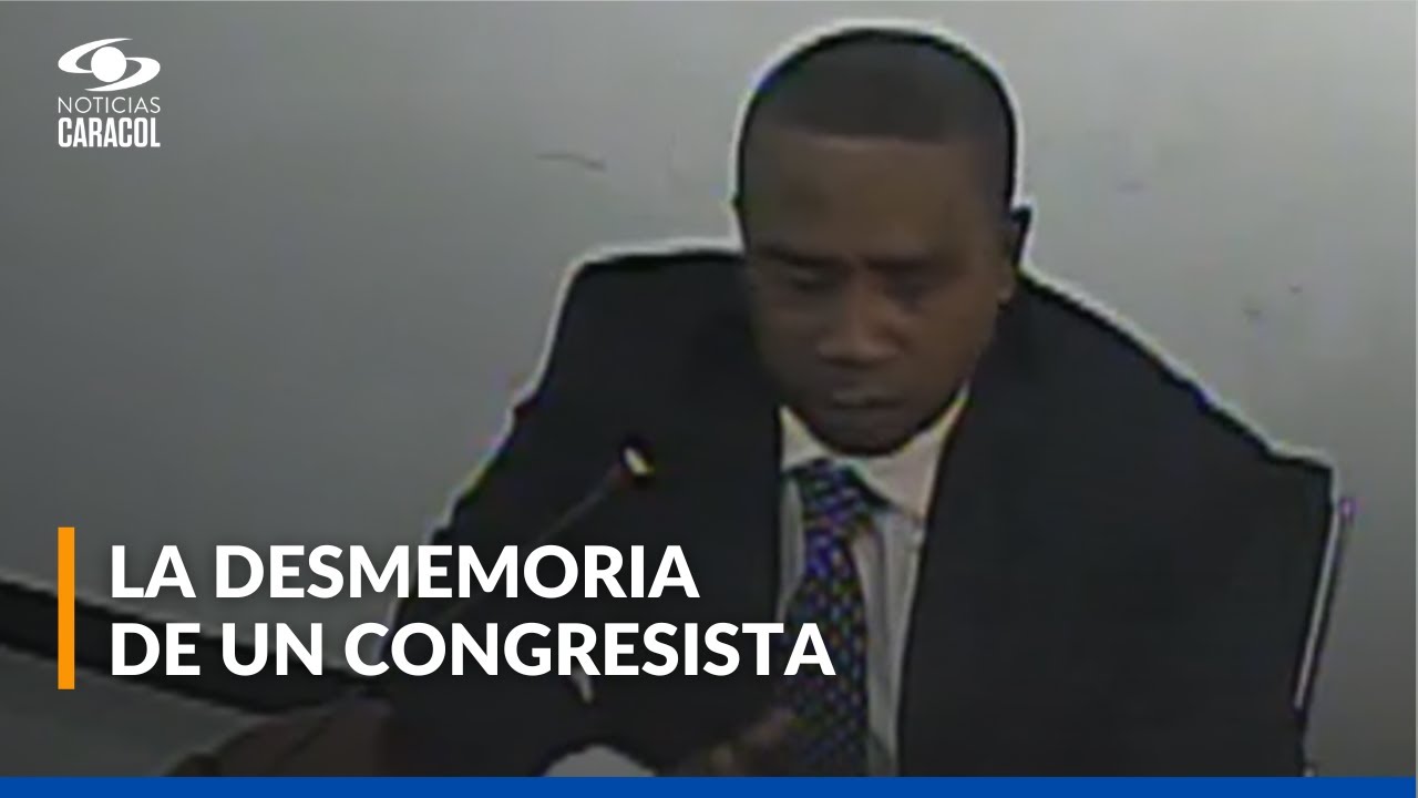 Jhoany Palacios y las 48 veces que negó recordar detalles del proceso que lo tiene en líos