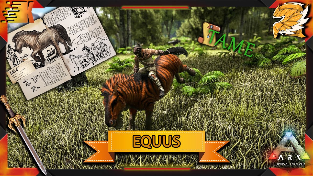 آموزش بازی ARK : تیم کردن اسب و توضیحات تکمیلی (Equus)