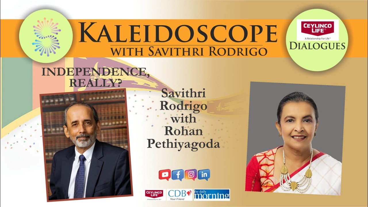 Independence&hellip;Really With Rohan Pethiyagoda on Kaleidoscope Dialogues