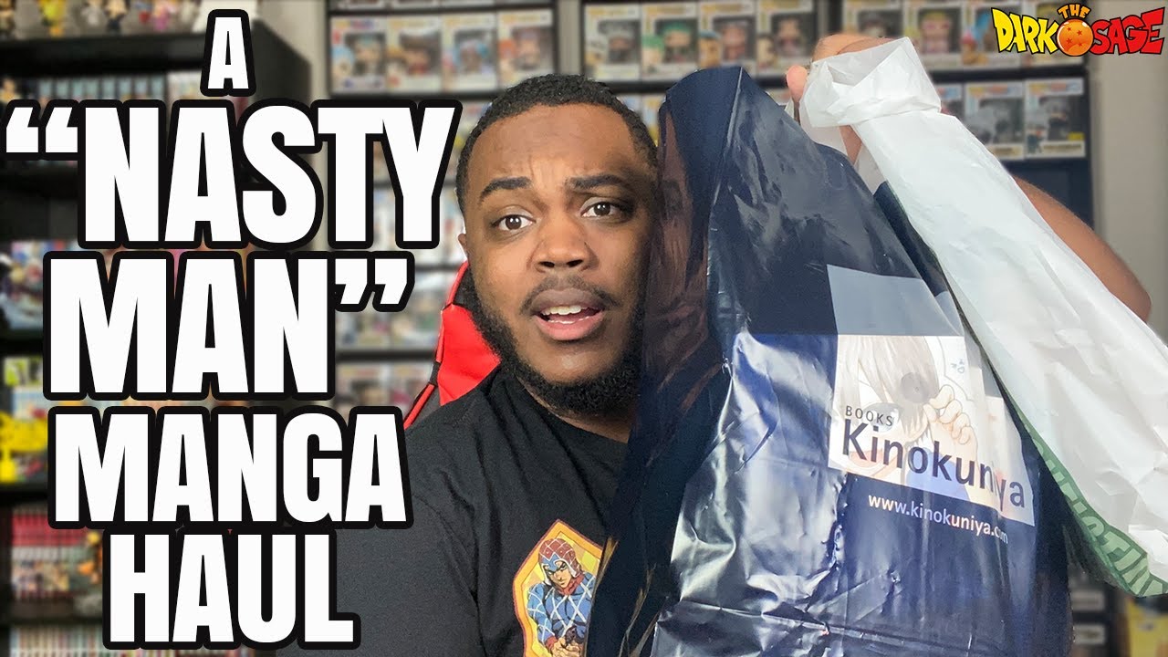 A True Nasty Man Manga Haul! | My Last March 2021 $200+ Manga Haul