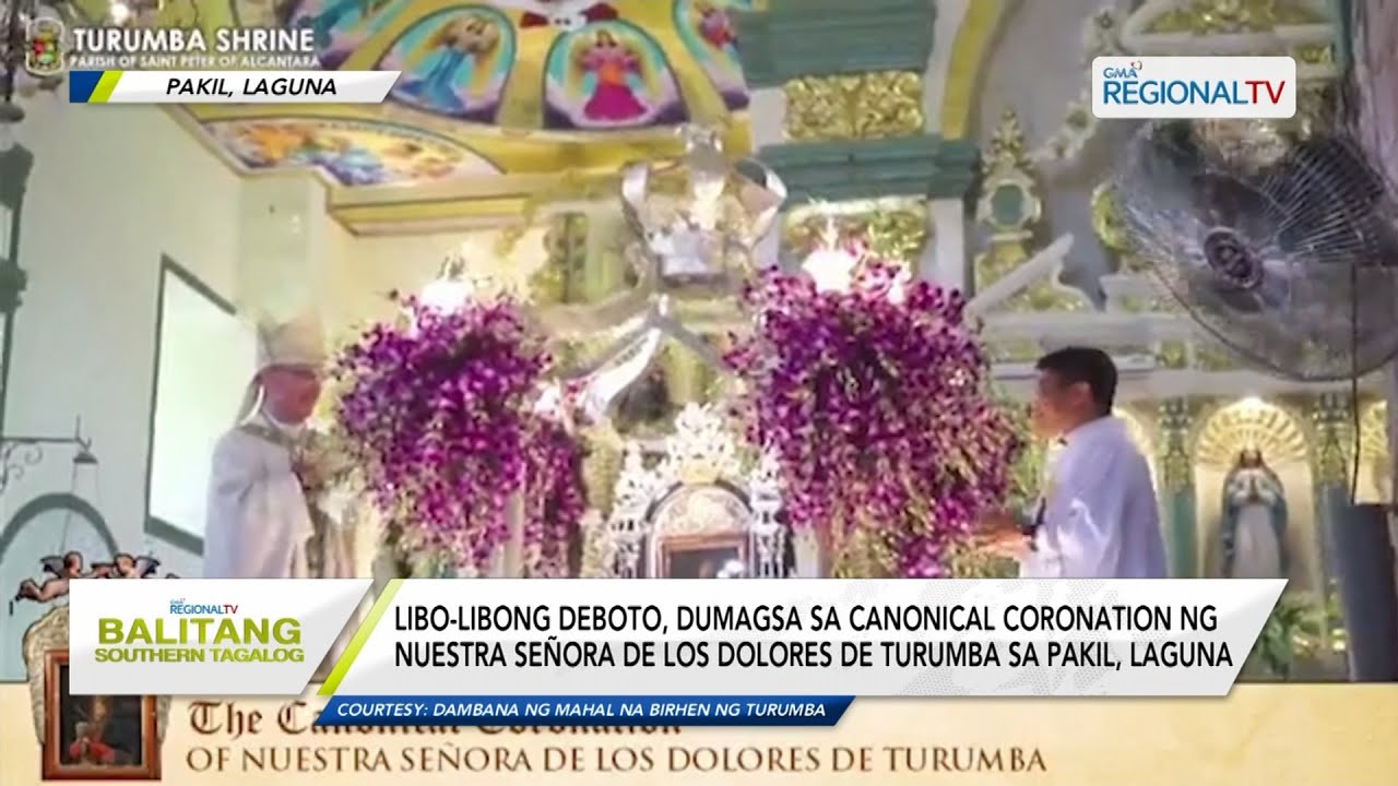 Balitang Southern Tagalog: Canonical Coronation