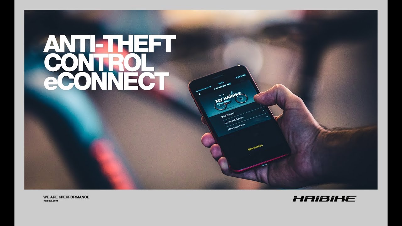 Anti-theft control eConnect