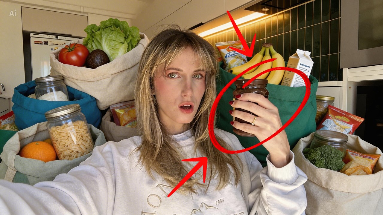 70€ de COURSES saines : le panier d'une PRO DE LA NUTRITION