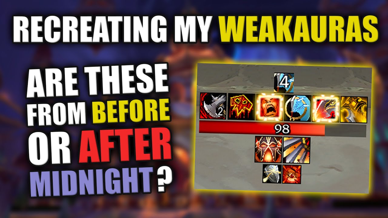 I Recreated my WeakAuras in Midnight