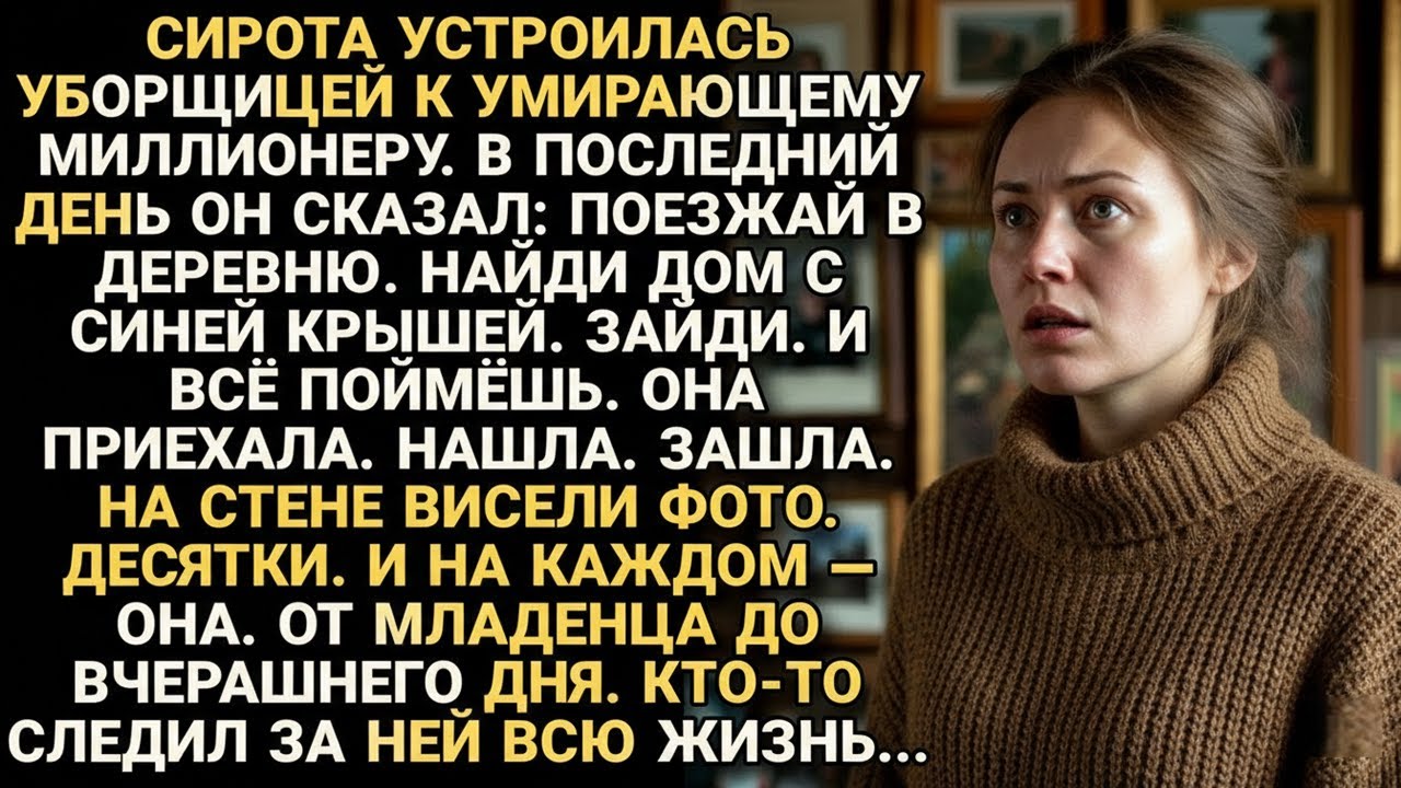 Умирающий миллионер шепнул сироте адрес. Она приехала — и узнала, кем была на самом деле...