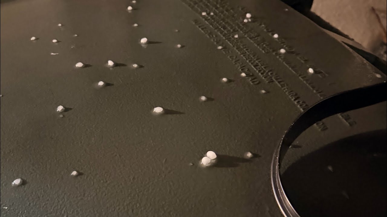 Mesquite NV 2026 Hailstorm/Thundersnow Storm (I think)! Crazy weather for our area!