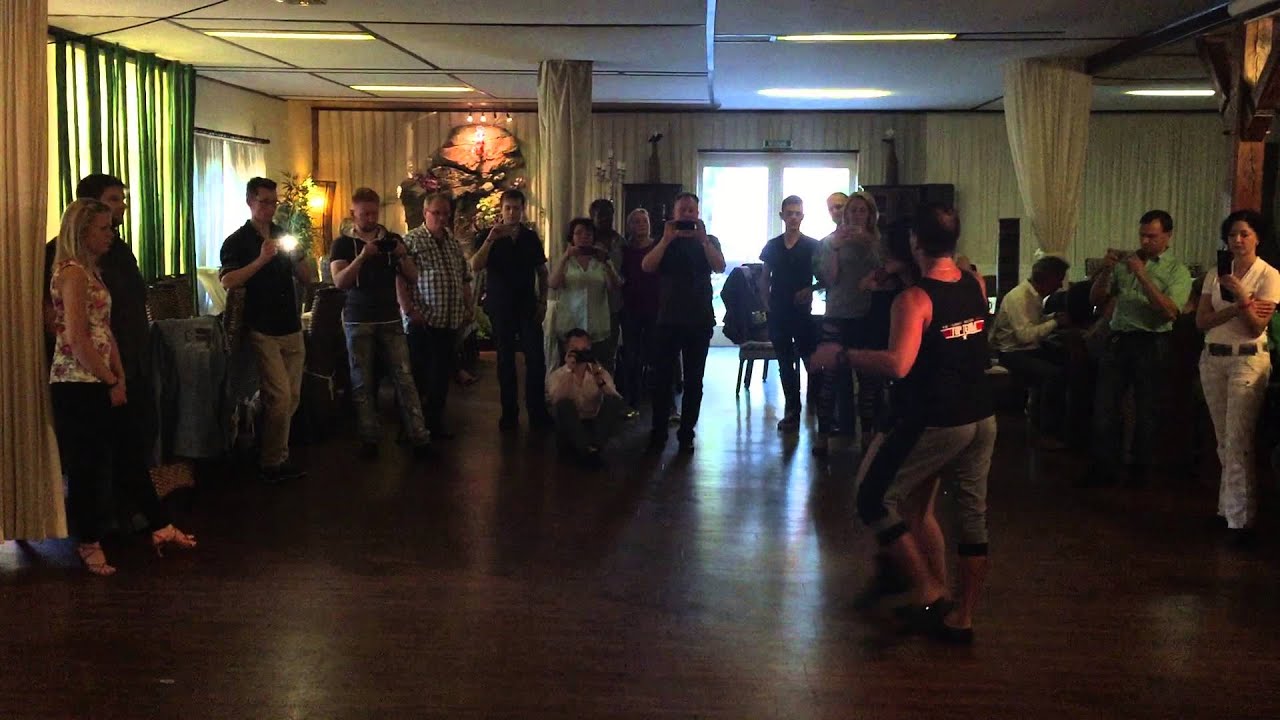 Oliver Pineda & Maria Kalaitzi - Salsa Workshop in Nienburg, Germany 2015 - Tanzschule Aki